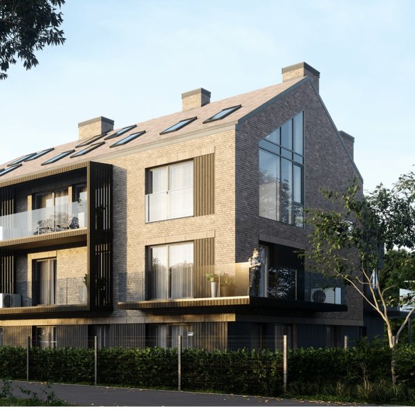 W Krynicy Morskiej przy porcie kończy się budowa kameralnych apartamentowców