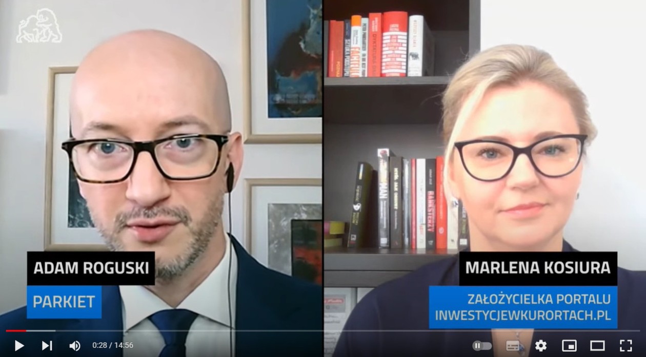 fot. screen z nagrania programu "Prosto z parkietu"