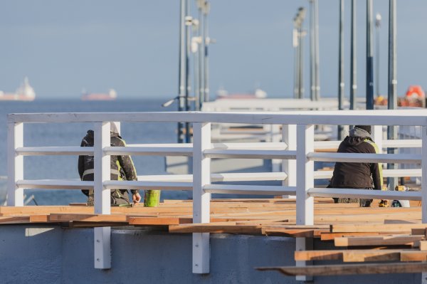 W święta rusza nowe molo w Brzeźnie