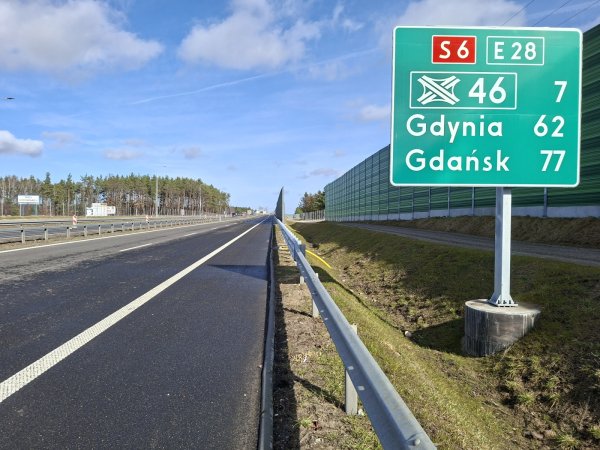 Na S6 wzdłuż Bałtyku brakuje 40 km. GDDKiA: całą Trasą Kaszubską pojedziemy w wakacje. Będzie szybciej choćby 60 min