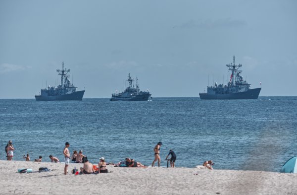 Po raz pierwszy w święto wojska parada morska. Przed plażami w Helu przepłynie ponad 20 jednostek
